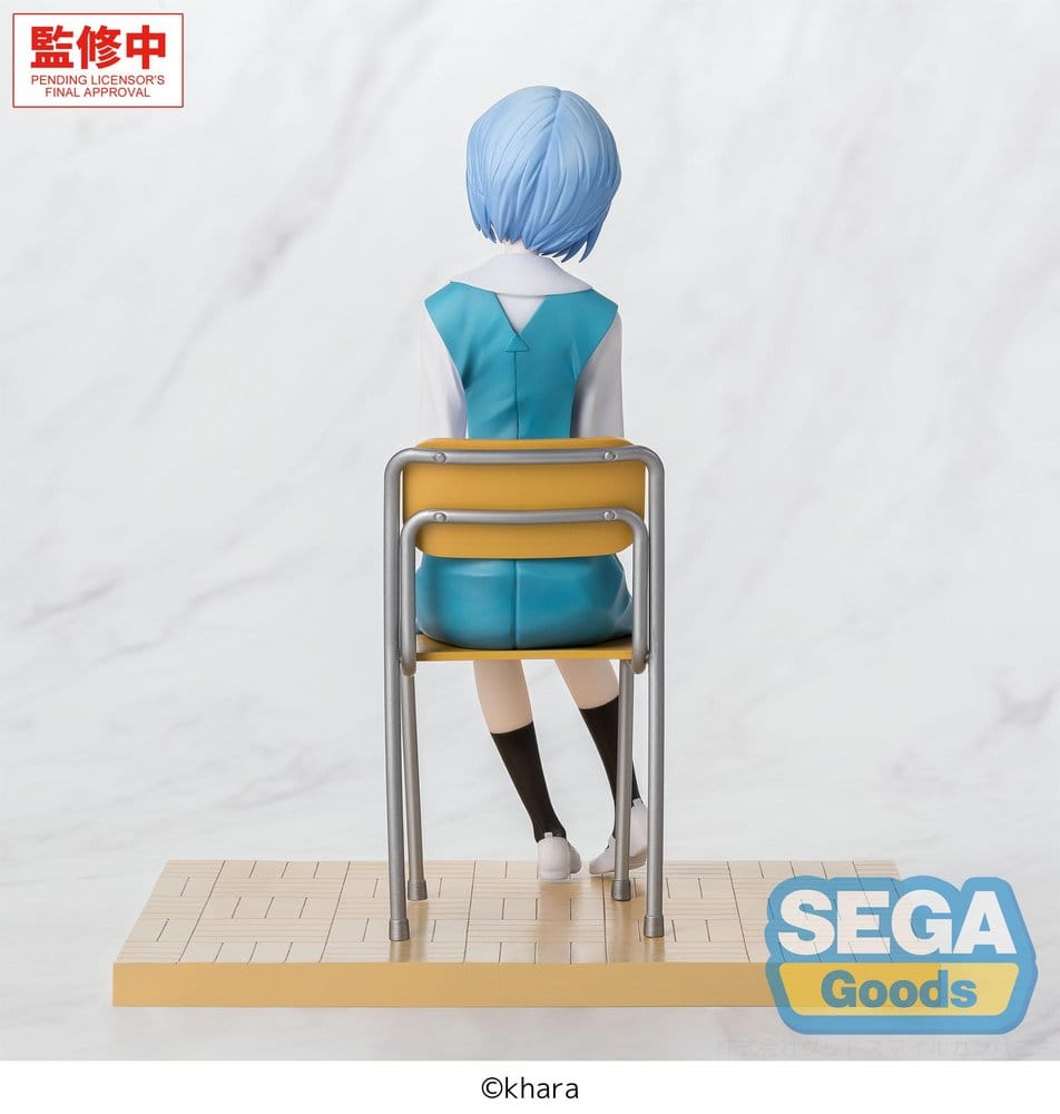 PREORDINE+ 06/2027 Evangelion: New Theatrical Edition XStellar PVC Figure Rei Ayanami Uniform Ver. 16 cm