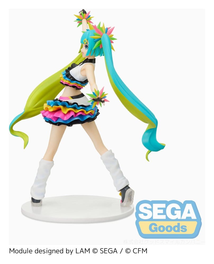 PREORDINE+ 05/2027 Hatsune Miku Project DIVA MEGA39's FIGURIZM PVC Figure Hatsune Miku - Catch the Wave 25 cm