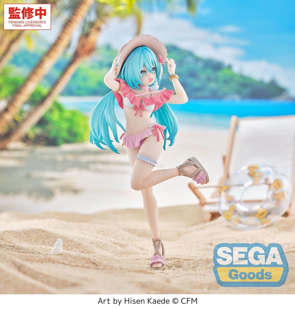 PREORDINE+ 11/2026 Character Vocal Series 01: Hatsune Miku Luminasta PVC Figure Conceptual Series Vol.1 Tropical Ver. 21 cm