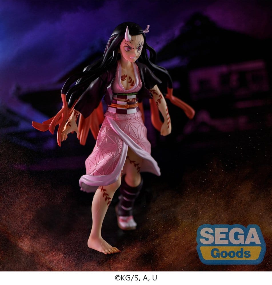 PREORDINE+ 12/2026 Demon Slayer: Kimetsu no Yaiba FIGURIZMa PVC Figure Nezuko Kamado Demon Form Advancing Ver. (Rerelease) 21 cm