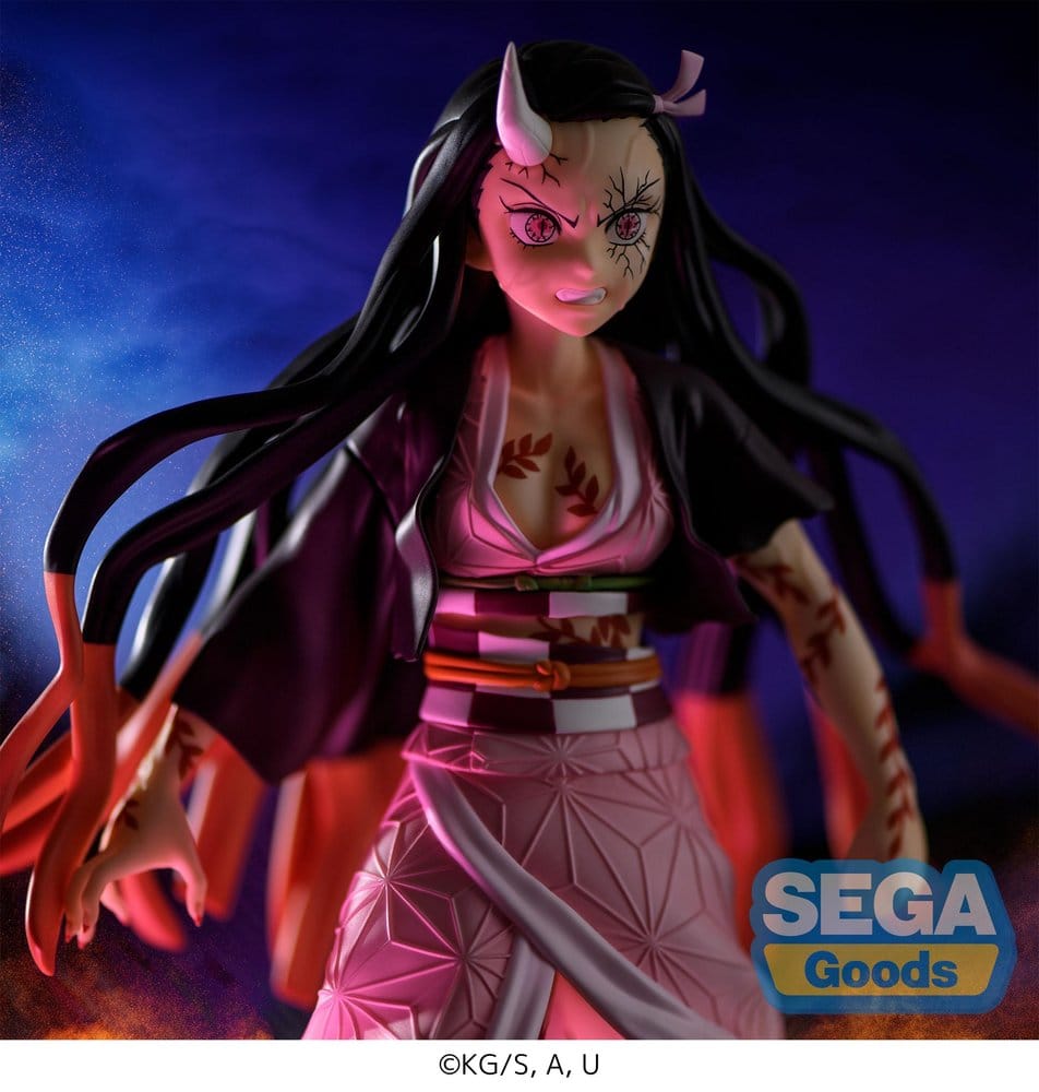 PREORDINE+ 12/2026 Demon Slayer: Kimetsu no Yaiba FIGURIZMa PVC Figure Nezuko Kamado Demon Form Advancing Ver. (Rerelease) 21 cm