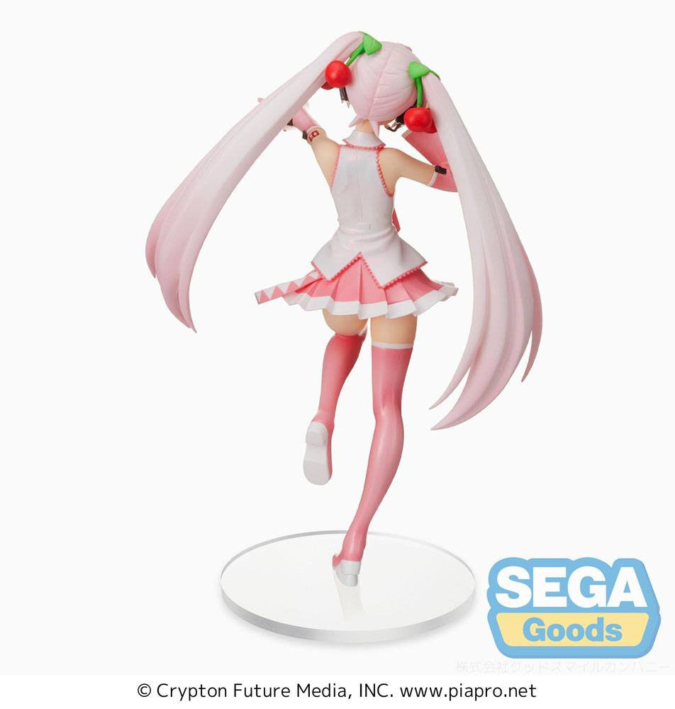 Hatsune Miku SPM Statue Sakura Miku Ver. 3 21 cm