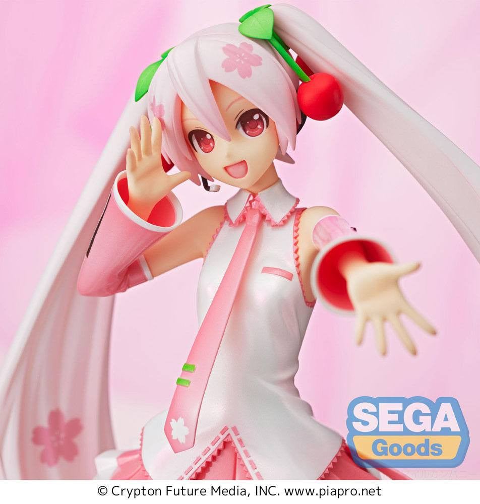 Hatsune Miku SPM Statue Sakura Miku Ver. 3 21 cm