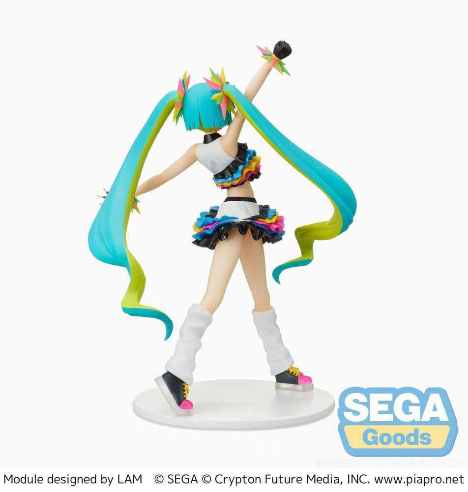 IN STOCK Hatsune Miku Project DIVA Mega39's FIGURIZM Statue Catch the Wave 25 cm