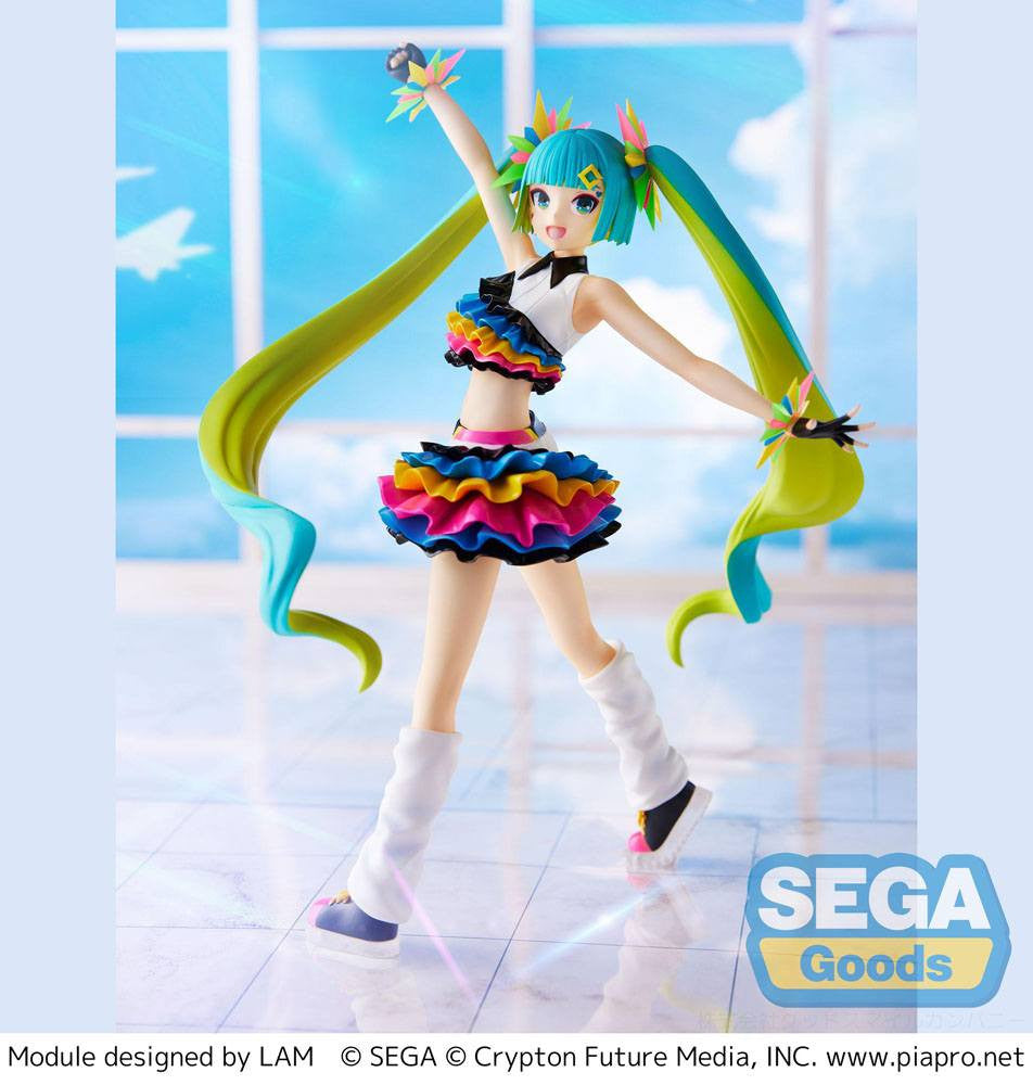 IN STOCK Hatsune Miku Project DIVA Mega39's FIGURIZM Statue Catch the Wave 25 cm