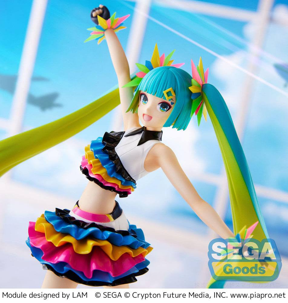 IN STOCK Hatsune Miku Project DIVA Mega39's FIGURIZM Statue Catch the Wave 25 cm