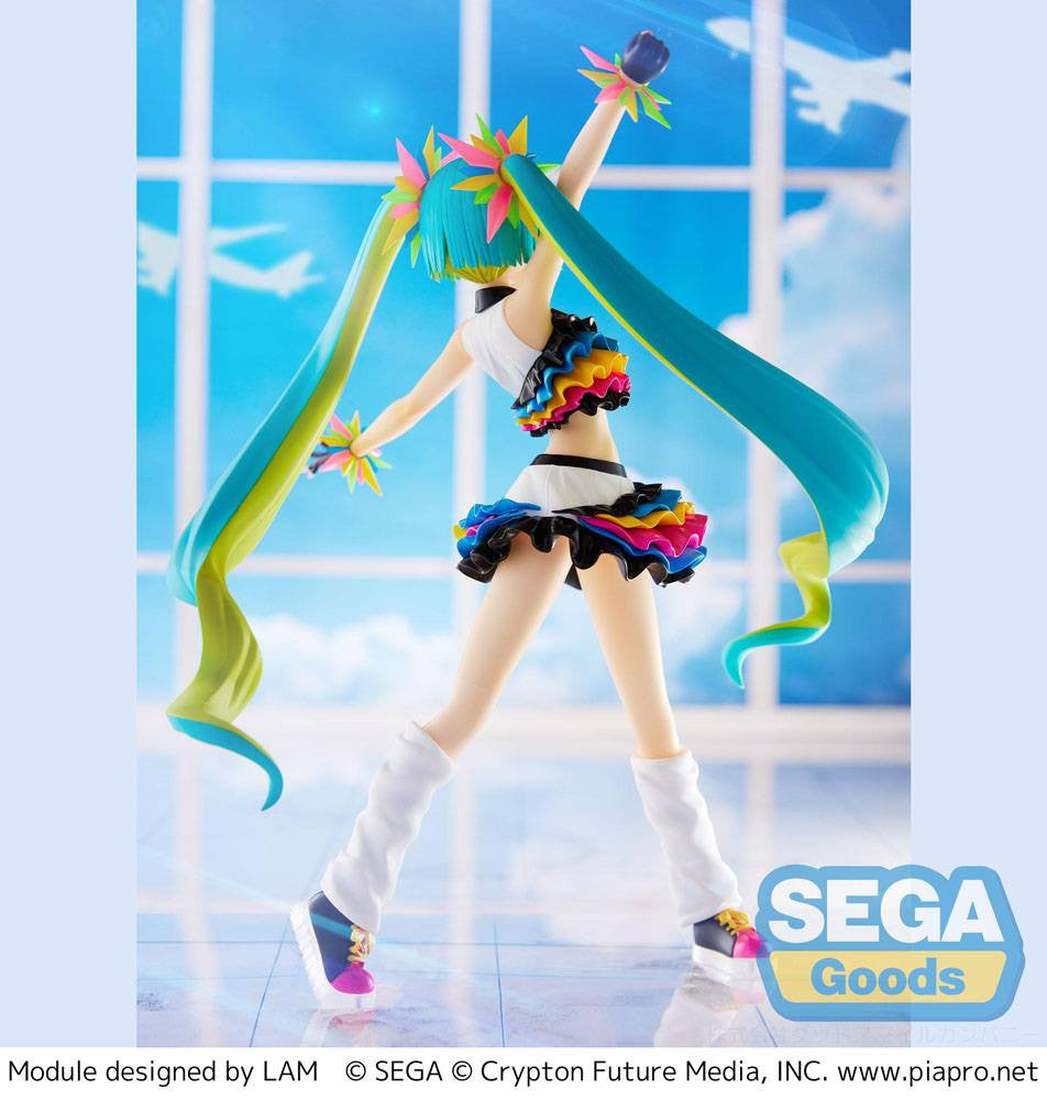 IN STOCK Hatsune Miku Project DIVA Mega39's FIGURIZM Statue Catch the Wave 25 cm