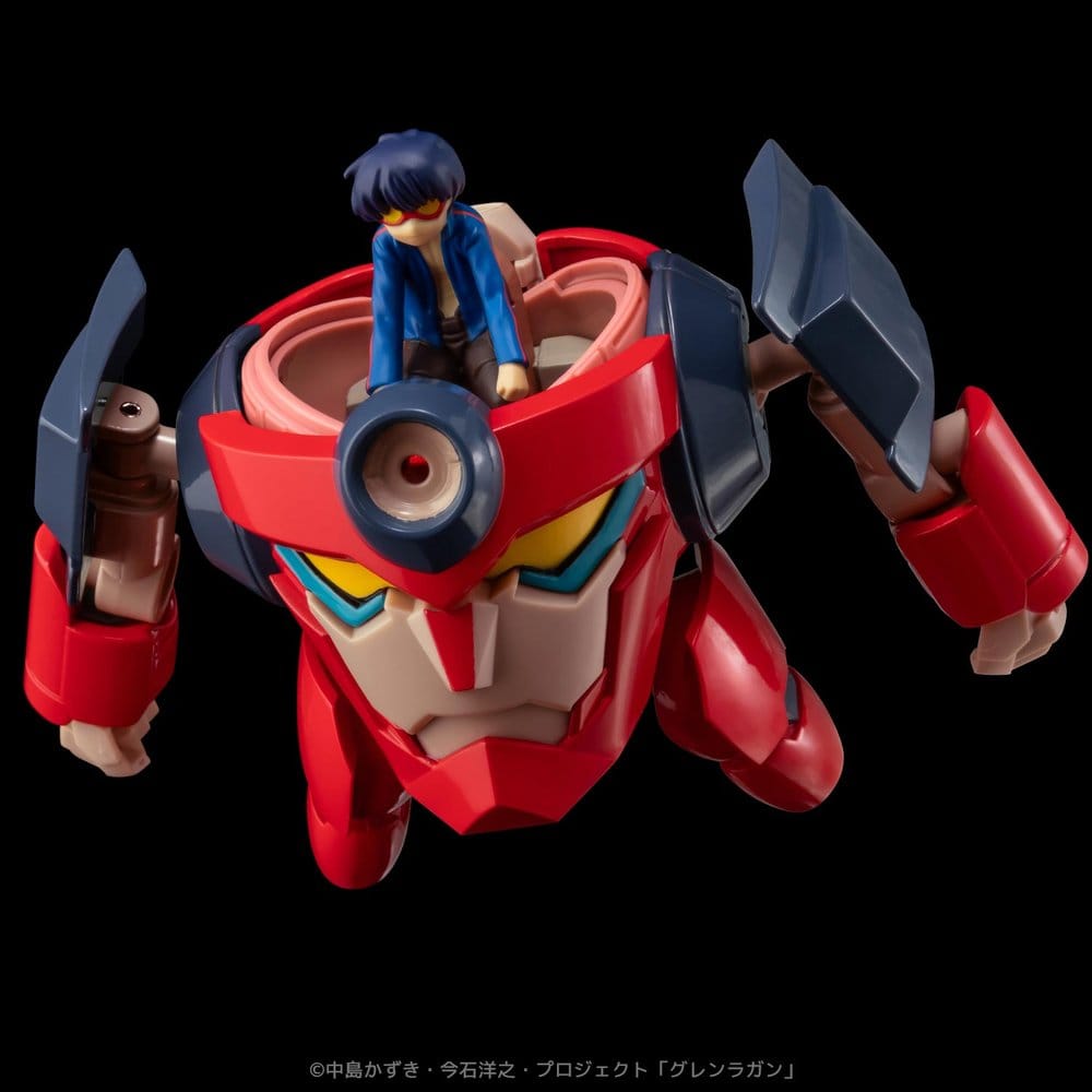 PREORDINE+ 12/2026 Gurren Lagann Metal Compact Action Figure Lagann (Standard) 7 cm