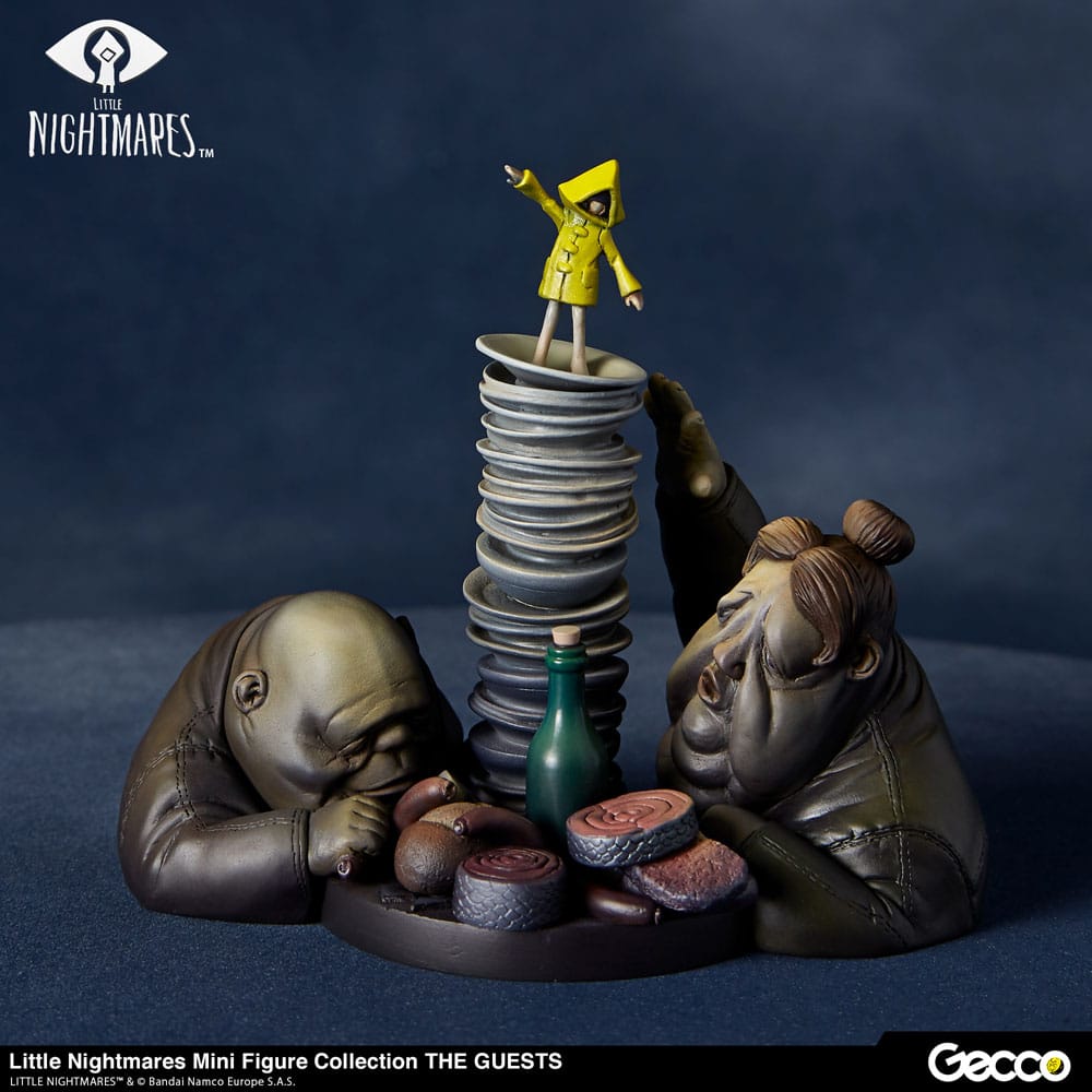 AUF BESTELLUNG gefertigte Little Nightmares-Statue aus PVC „The Guests“ 8 cm *SONDERPREIS*