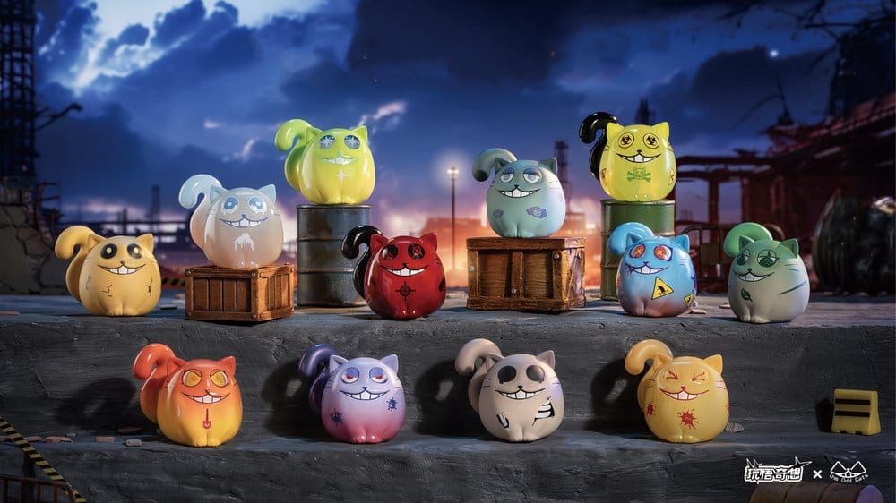 SU ORDINAZIONE Doomsday cat Mini Figures Blind Box Assortment (12)