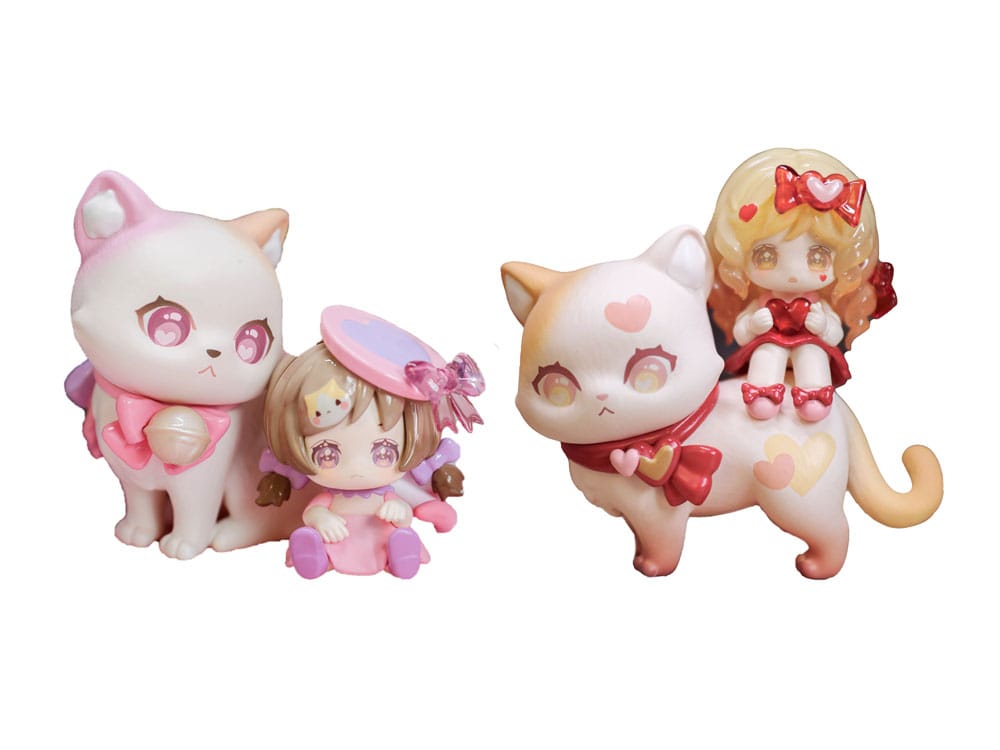 SU ORDINAZIONE Original Character Trading Figures Cat Nizizi-Kitten with you 8 cm Assortment (6) 