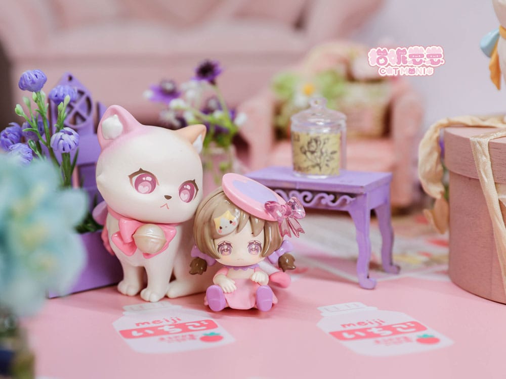 SU ORDINAZIONE Original Character Trading Figures Cat Nizizi-Kitten with you 8 cm Assortment (6) 