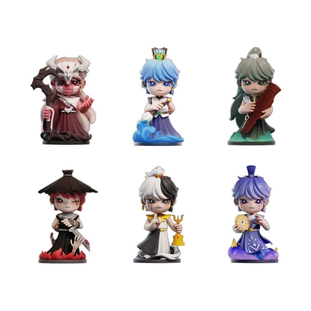 SU ORDINAZIONE Original Character Trading Figures Huozai Wusheng Group Portrait Series 8 cm Assortment (6) 