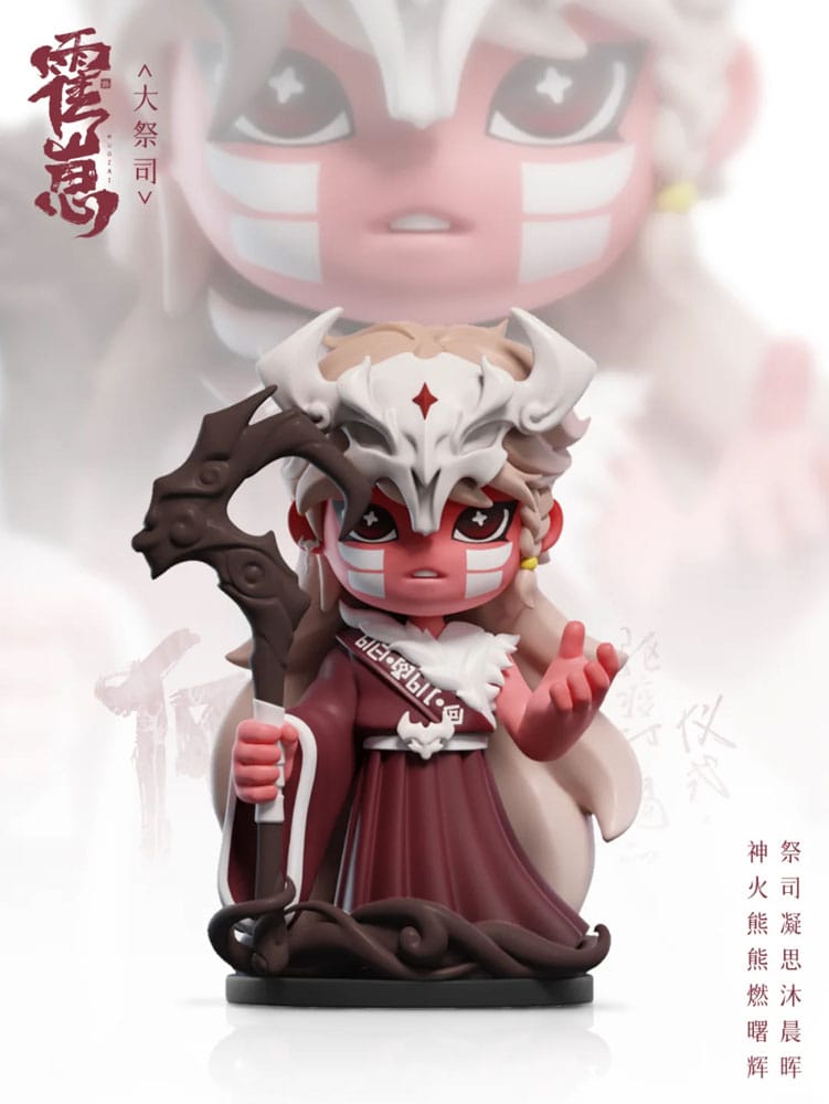 SU ORDINAZIONE Original Character Trading Figures Huozai Wusheng Group Portrait Series 8 cm Assortment (6) 