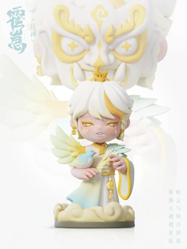 SU ORDINAZIONE Original Character Trading Figures Huozai Wusheng Group Portrait Series 8 cm Assortment (6) 