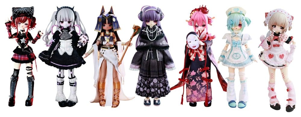 PREORDINE+ 03/2027 The Dark Side of the Heart: Condemnation of the Wicked Woman Series Action Figures 6-Pack 26 cm Blind Box