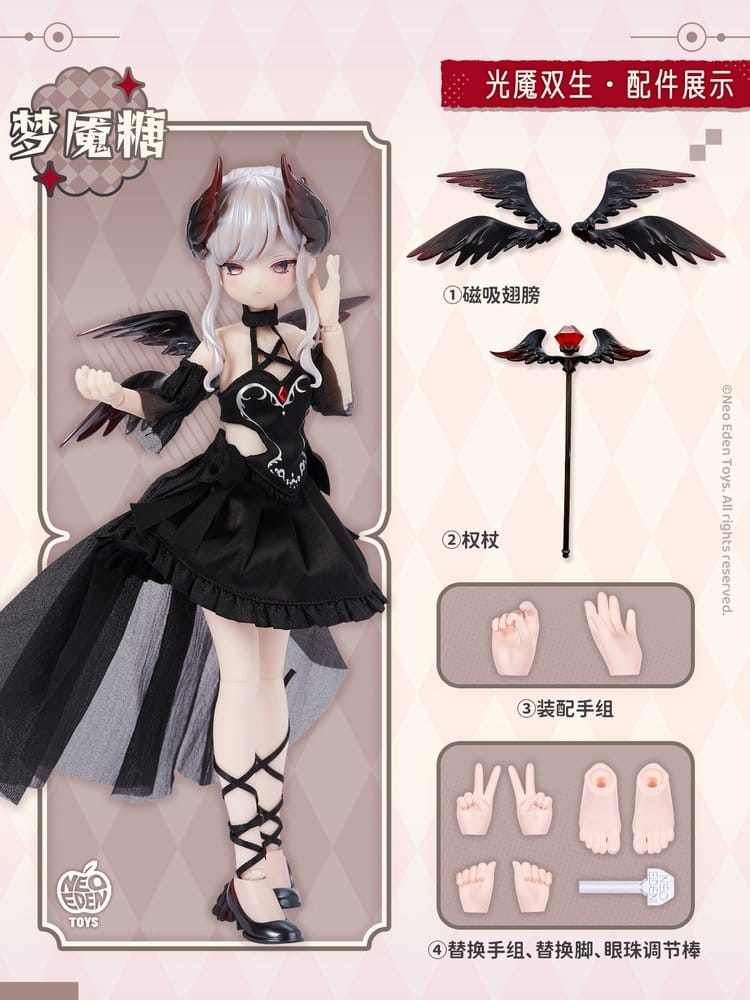 SU ORDINAZIONE Original Character Collectible Figures Angel & Demon MJD Doll Blind Box 22 cm  Assortment (6)