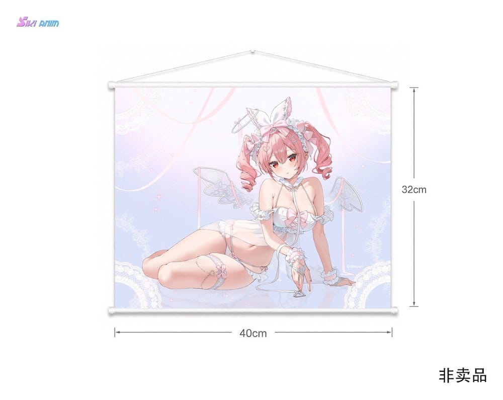 PREORDINE+ 10/2027 Original Character PVC Figure 1/4 White Rabbit Rosu Angel Ver. Illustrated by Rosuuri Bonus Edition 23 cm