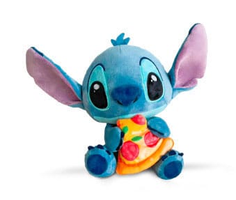 Lilo &amp; Stitch Plüschfigur Stitch mit Pizza, 25 cm, auf Bestellung gefertigt