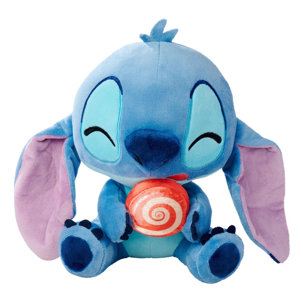 AUF BESTELLUNG Lilo &amp; Stitch Plüschfigur Stitch mit Lollipop 25 cm