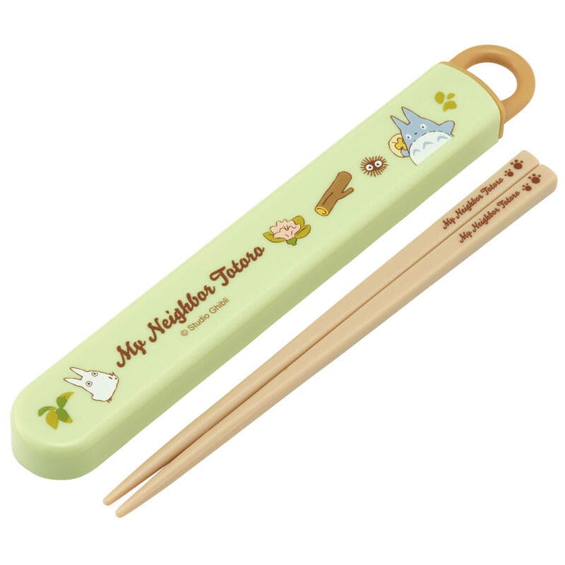 SU ORDINAZIONE My Neighbor Totoro Chopsticks with Box Totoro & Catbus 16 cm