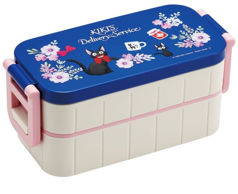 SU ORDINAZIONE Kiki's Delivery Service Two Layer Lunch Box Jiji Flower garland