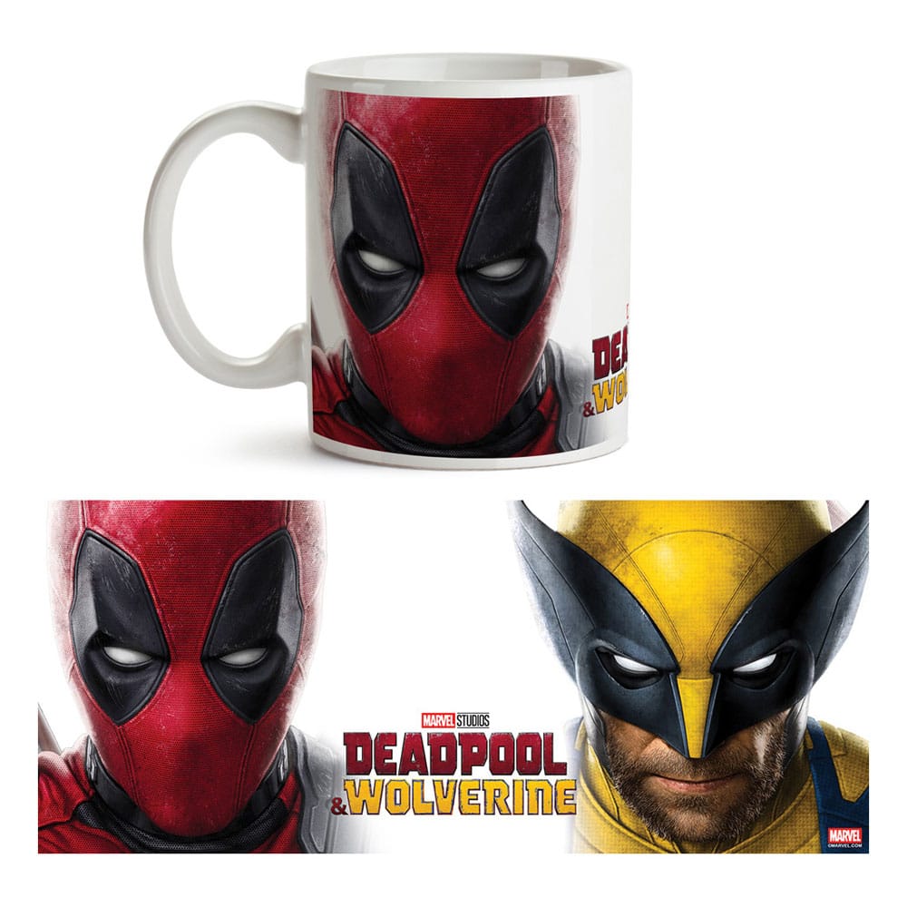 MADE TO ORDER Marvel Mug Deadpool &amp; Wolverine Come together