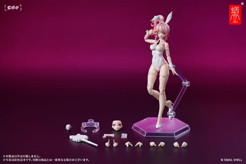 Original Character Action Figure 1/12 Bunny Girl Irene & Cyclone Bunny Gear Set (BUNDLE)