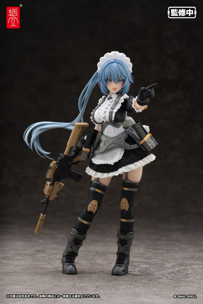 PREORDINE 12/2025 Original Character Action Figure Kit 1/12 RA-02 Tactical Maid Kazune Tokiwa 16 cm (PREORDINE NON CANCELLABILE)