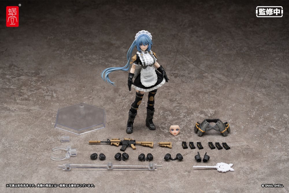 PREORDINE 12/2025 Original Character Action Figure Kit 1/12 RA-02 Tactical Maid Kazune Tokiwa 16 cm (PREORDINE NON CANCELLABILE)