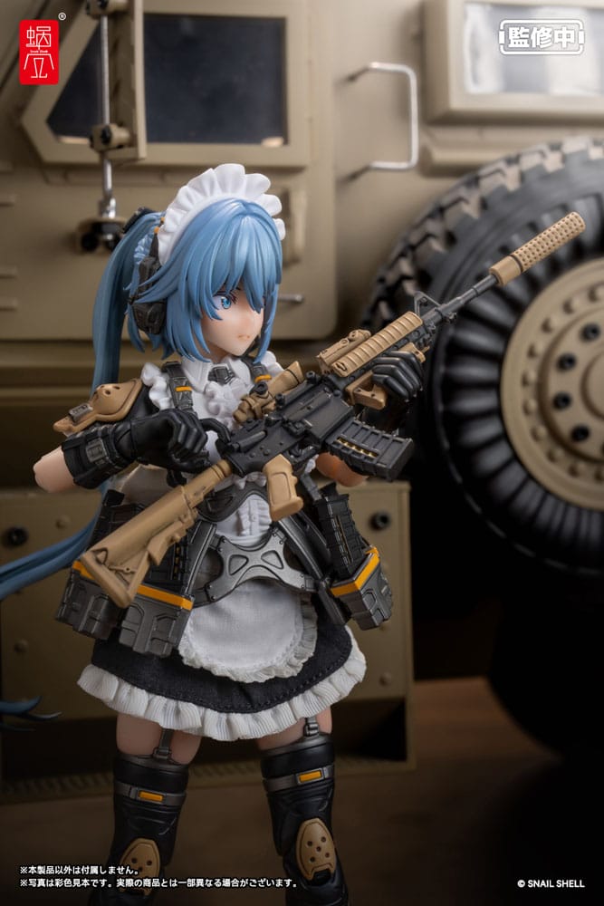 PREORDINE 12/2025 Original Character Action Figure Kit 1/12 RA-02 Tactical Maid Kazune Tokiwa 16 cm (PREORDINE NON CANCELLABILE)