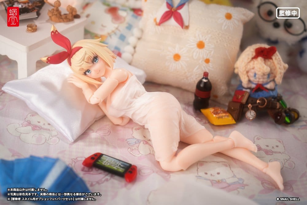 PREORDINE+ 03/2027 Original Character Action Figure 1/12 RPGEX-06 Adventurer Snail 15 cm
