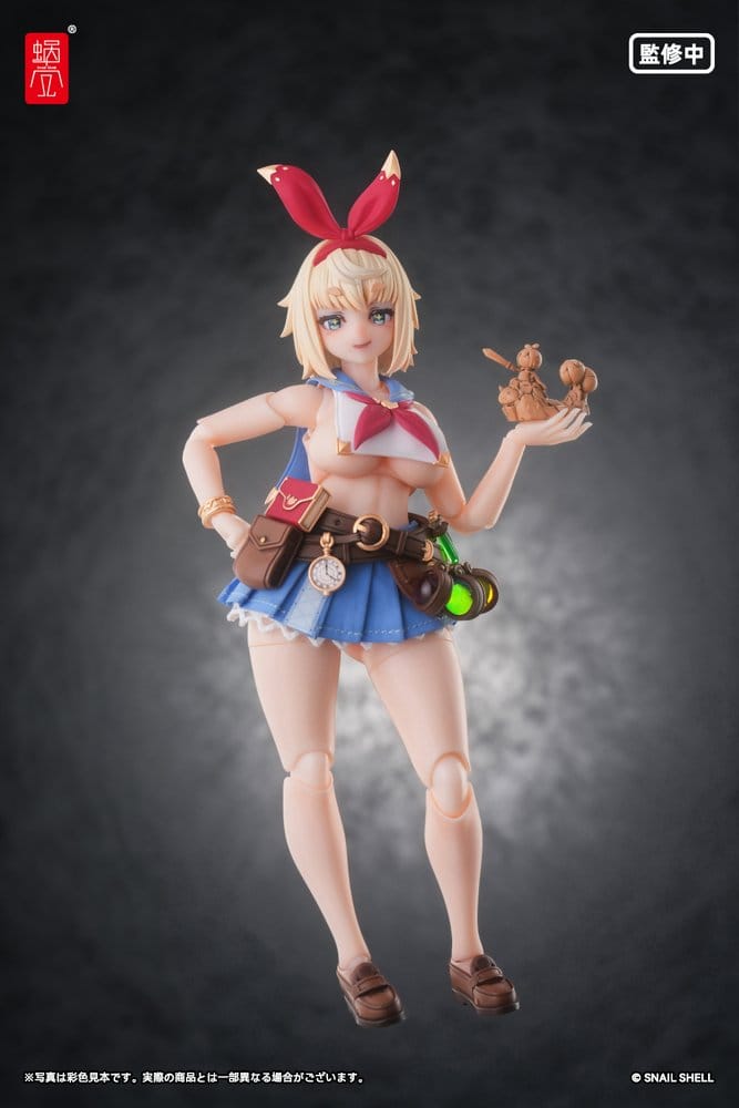 PREORDINE+ 03/2027 Original Character Action Figure 1/12 RPGEX-06 Adventurer Snail 15 cm