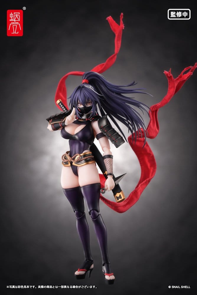 PREORDINE+ 12/2027 Original Character Action Figure 1/12 RPGEX-10 Kunoichi Reppuu 16 cm