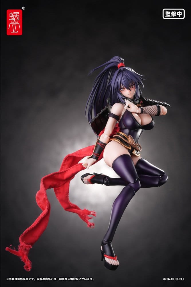 PREORDINE+ 12/2027 Original Character Action Figure 1/12 RPGEX-10 Kunoichi Reppuu 16 cm