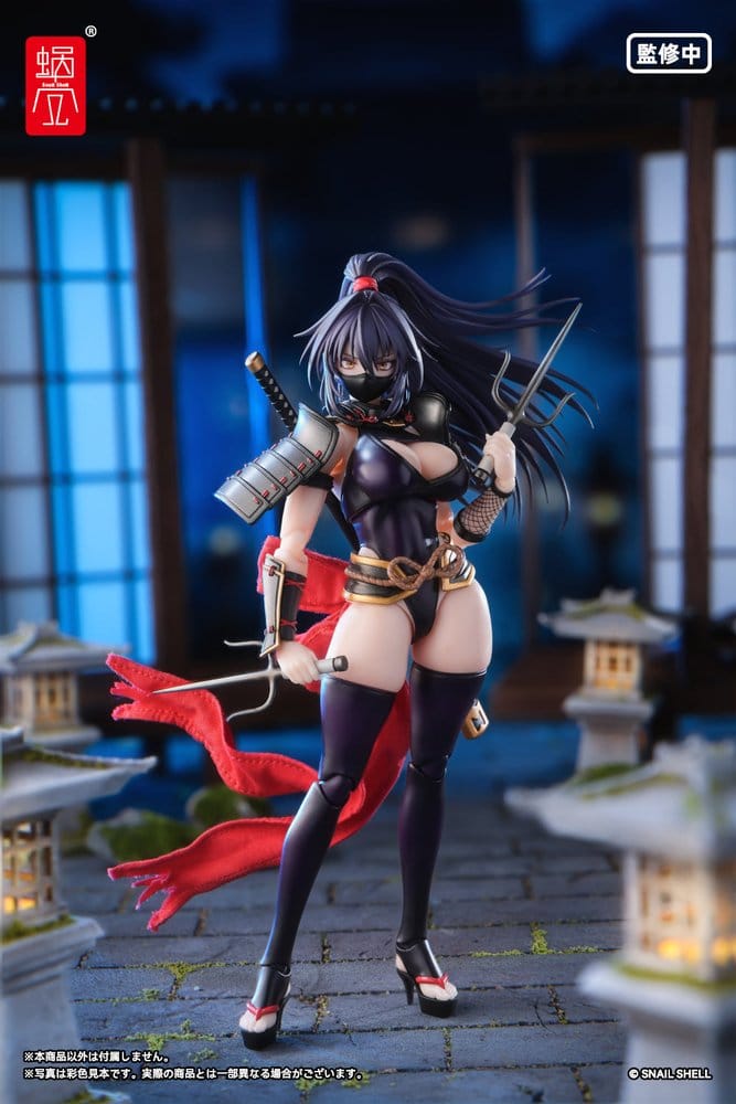 PREORDINE+ 12/2027 Original Character Action Figure 1/12 RPGEX-10 Kunoichi Reppuu 16 cm