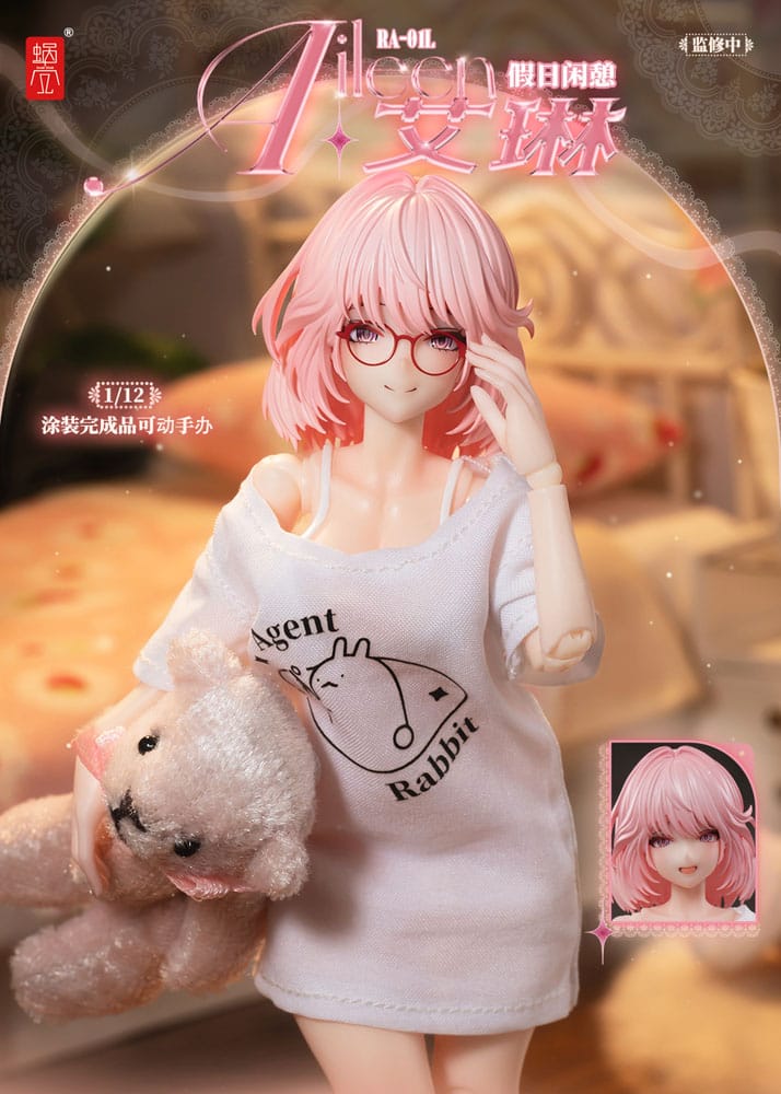 PREORDINE+ 12/2025 Original Character Action Figure Kit 1/12 RA-01L Aileen Loungewear Ver. 16 cm