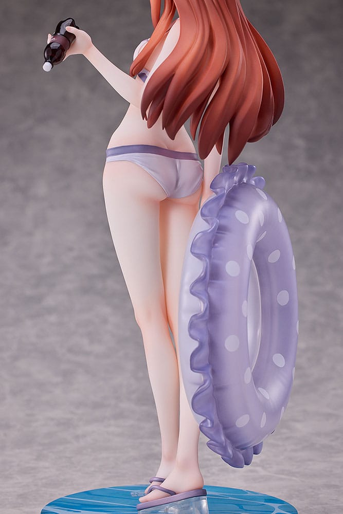 PREORDINE 08/2026 Steins Gate PVC Statues 3-Pack 1/7 Suzuha Amane, Kurisu Makise, Mayuri Shiina Swimsuit Ver. (PREORDINE NON CANCELLABILE)
