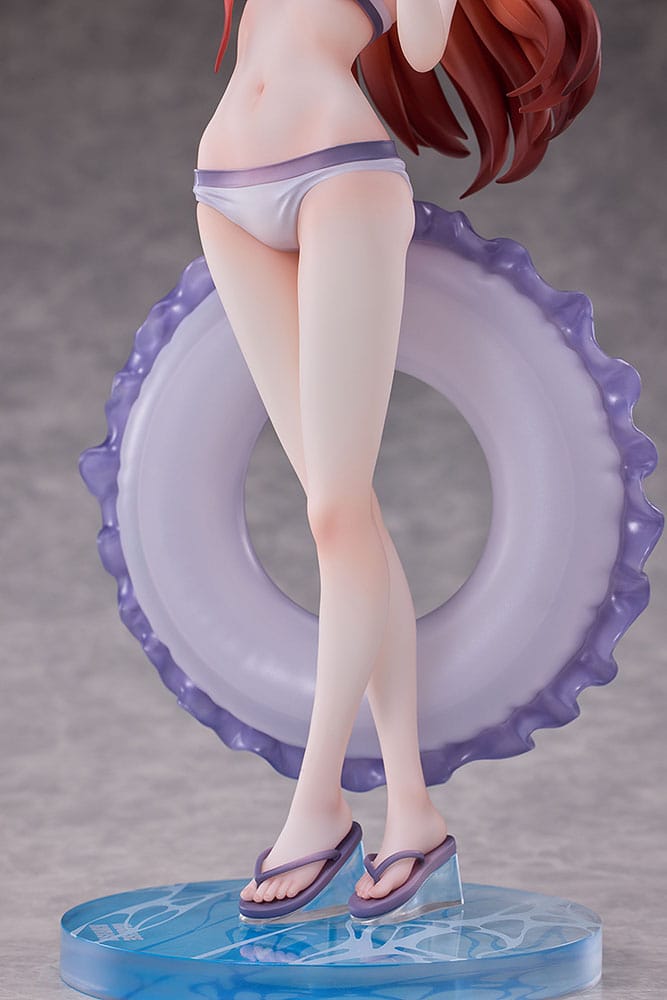 PREORDINE 08/2026 Steins Gate PVC Statue 1/7 Kurisu Makise: Swimsuit Ver. 24 cm (PREORDINE NON CANCELLABILE)
