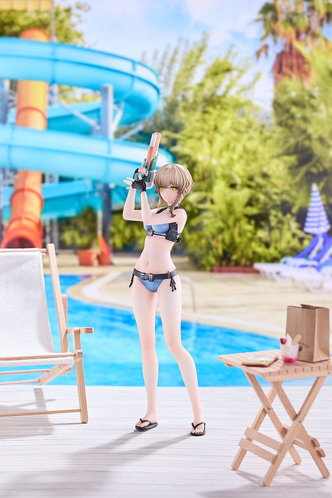 PREORDINE 08/2026 Steins Gate PVC Statue 1/7 Suzuha Amane: Swimsuit Ver. 26 cm (PREORDINE NON CANCELLABILE)