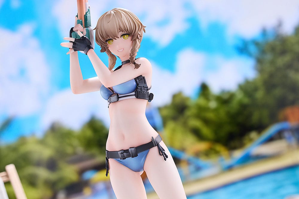 SU ORDINAZIONE Steins Gate PVC Statue 1/7 Suzuha Amane: Swimsuit Ver. 26 cm      