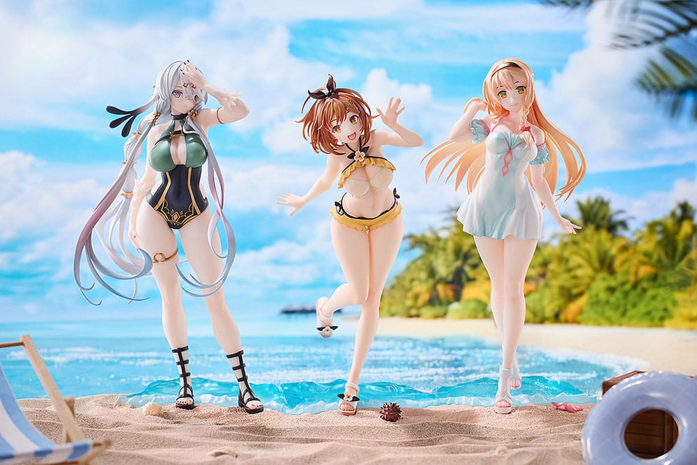 PREORDINE 12/2026 Atelier Ryza: Ever Darkness & the Secret Hideout PVC Statues 3-Pack 1/7 Ryza, Klaudia, Lila: Swimsuit Ver. (PREORDINE NON CANCELLABILE)