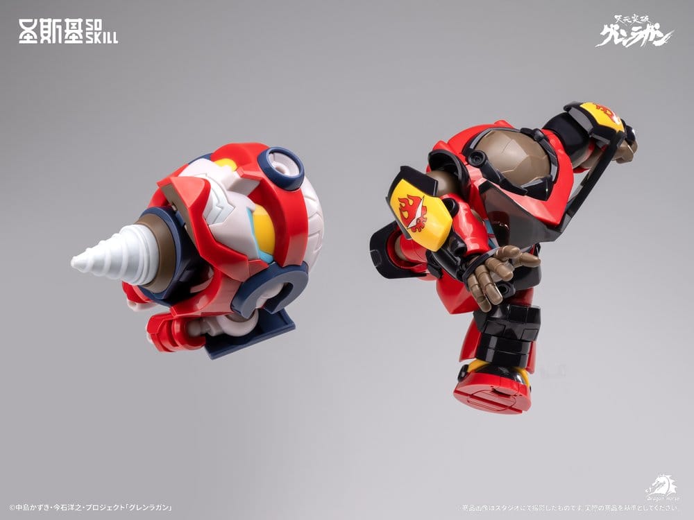 PREORDINE+ 03/2027 Gurren Lagann Chibi Model Kit Chibi-style Super Articulated 13 cm