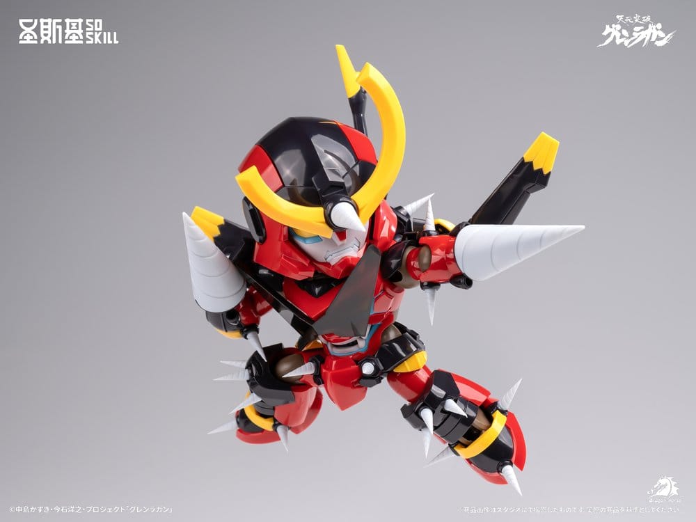 PREORDINE+ 03/2027 Gurren Lagann Chibi Model Kit Chibi-style Super Articulated 13 cm