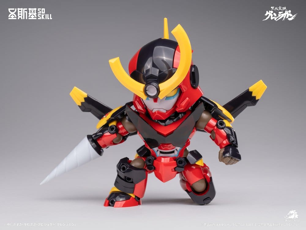 PREORDINE+ 03/2027 Gurren Lagann Chibi Model Kit Chibi-style Super Articulated 13 cm