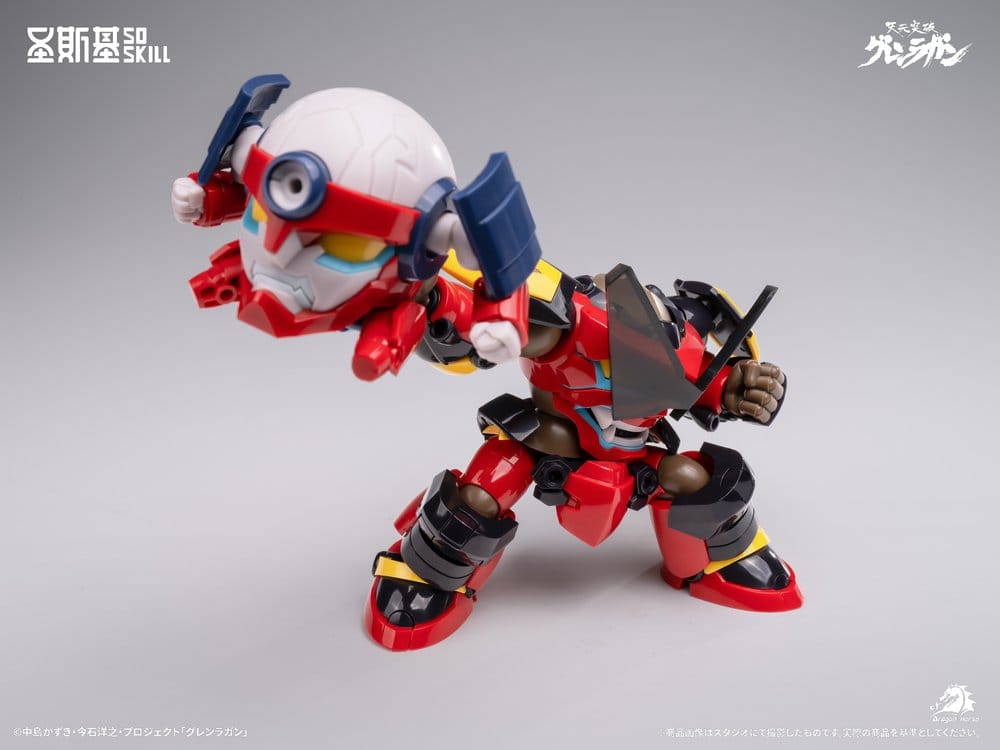 PREORDINE+ 03/2027 Gurren Lagann Chibi Model Kit Chibi-style Super Articulated 13 cm
