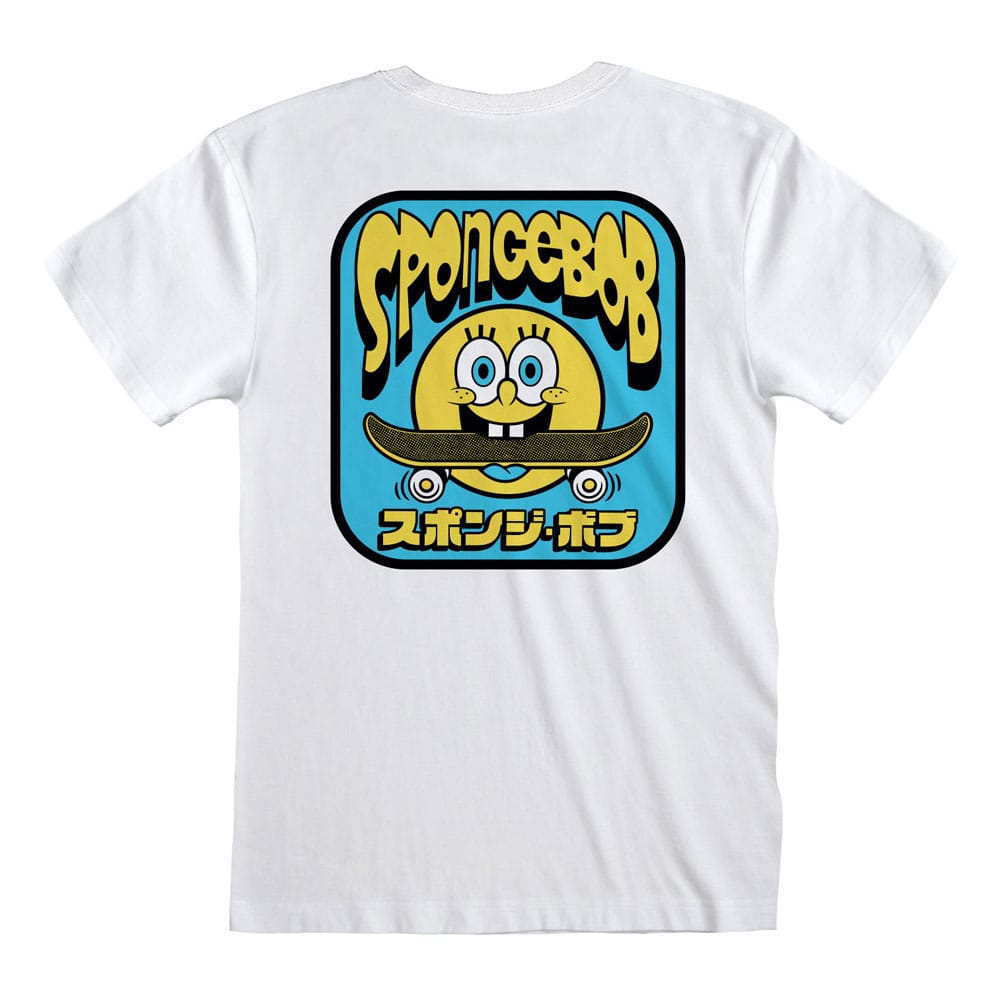 AUF BESTELLUNG SpongeBob Schwammkopf T-Shirt Skater Sponge Größe XL