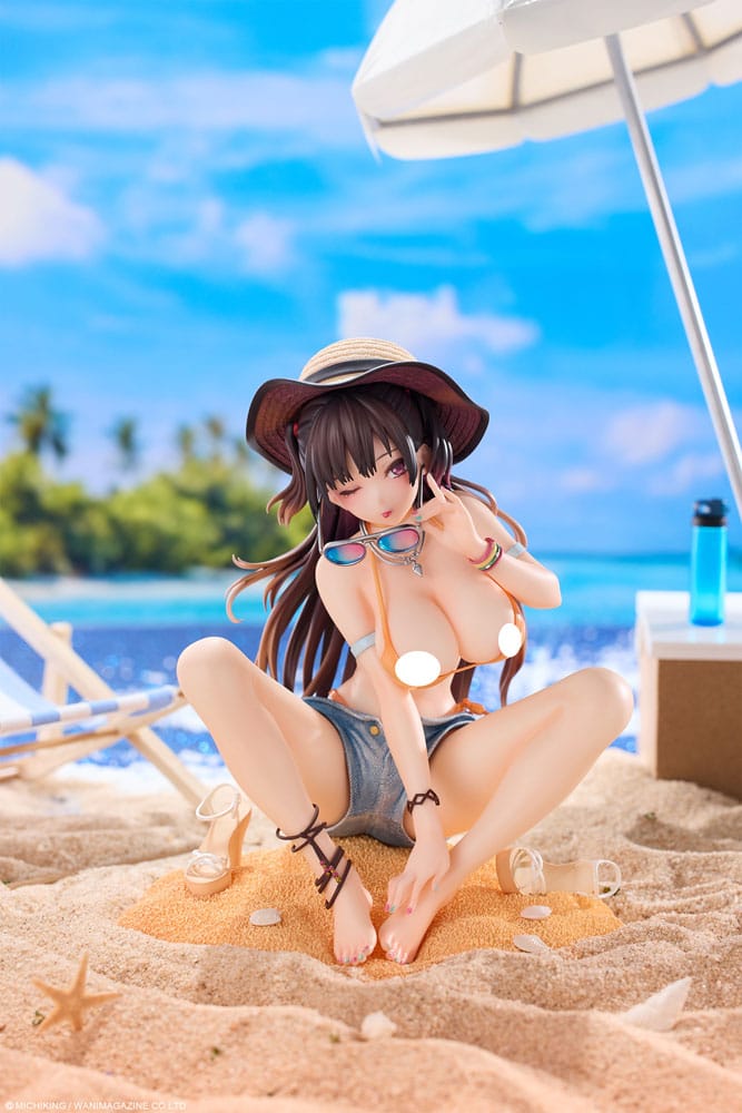 PREORDINE 10/2025 Asanagi Original Character Statue 1/6 Azato san Swimsuit Ver. 18 cm (18+)  (PREORDINE NON CANCELLABILE)
