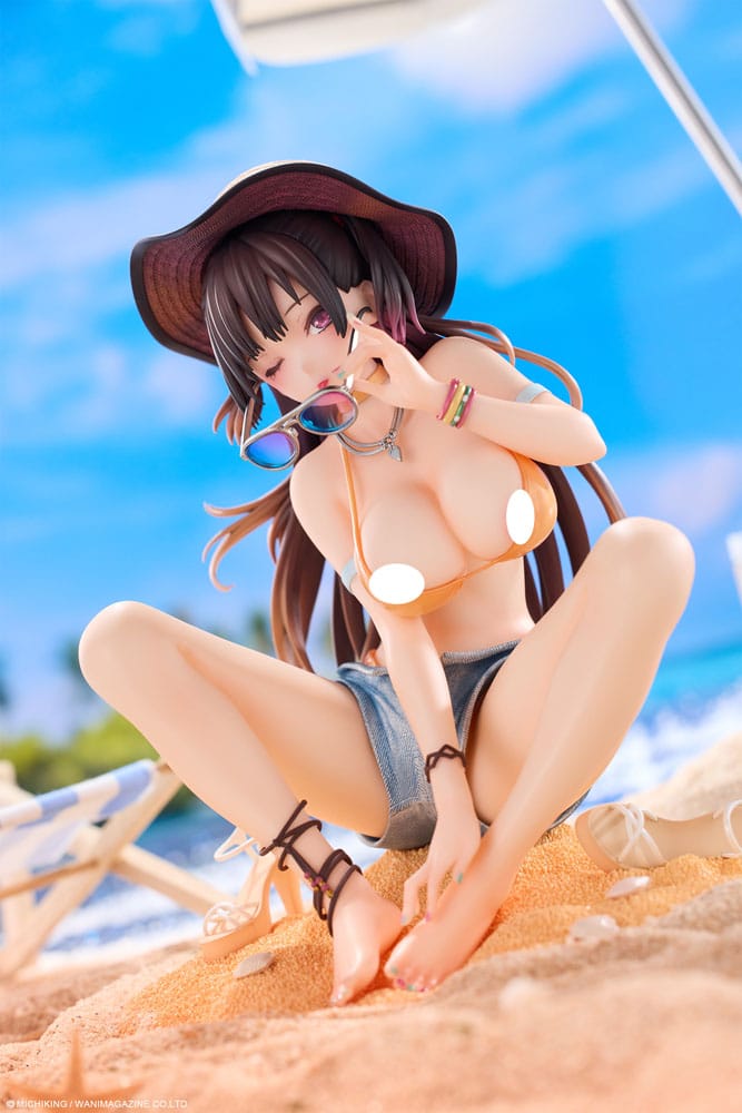 PREORDINE 10/2025 Asanagi Original Character Statue 1/6 Azato san Swimsuit Ver. 18 cm (18+)  (PREORDINE NON CANCELLABILE)