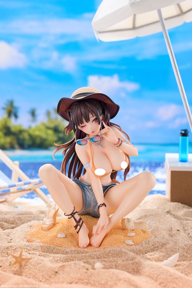 PREORDINE 10/2025 Asanagi Original Character Statue 1/6 Azato san Swimsuit Ver. 18 cm (18+)  (PREORDINE NON CANCELLABILE)